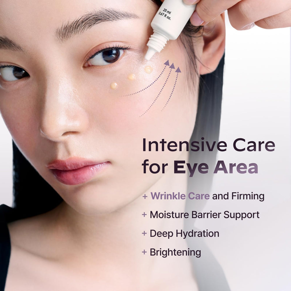 LG Pra.L Glasslike triple power wrinkle-spot ampoule bottle closeup highlighting sleek glasslike finish.