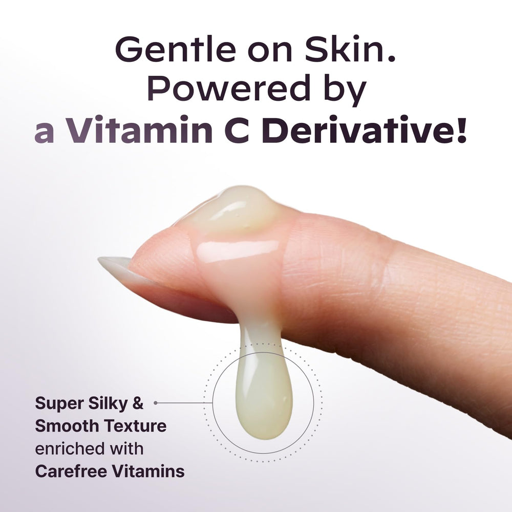 After-use LG Pra.L Glasslike Vita Glow Ampoule Serum suggests brighter skin and even tone