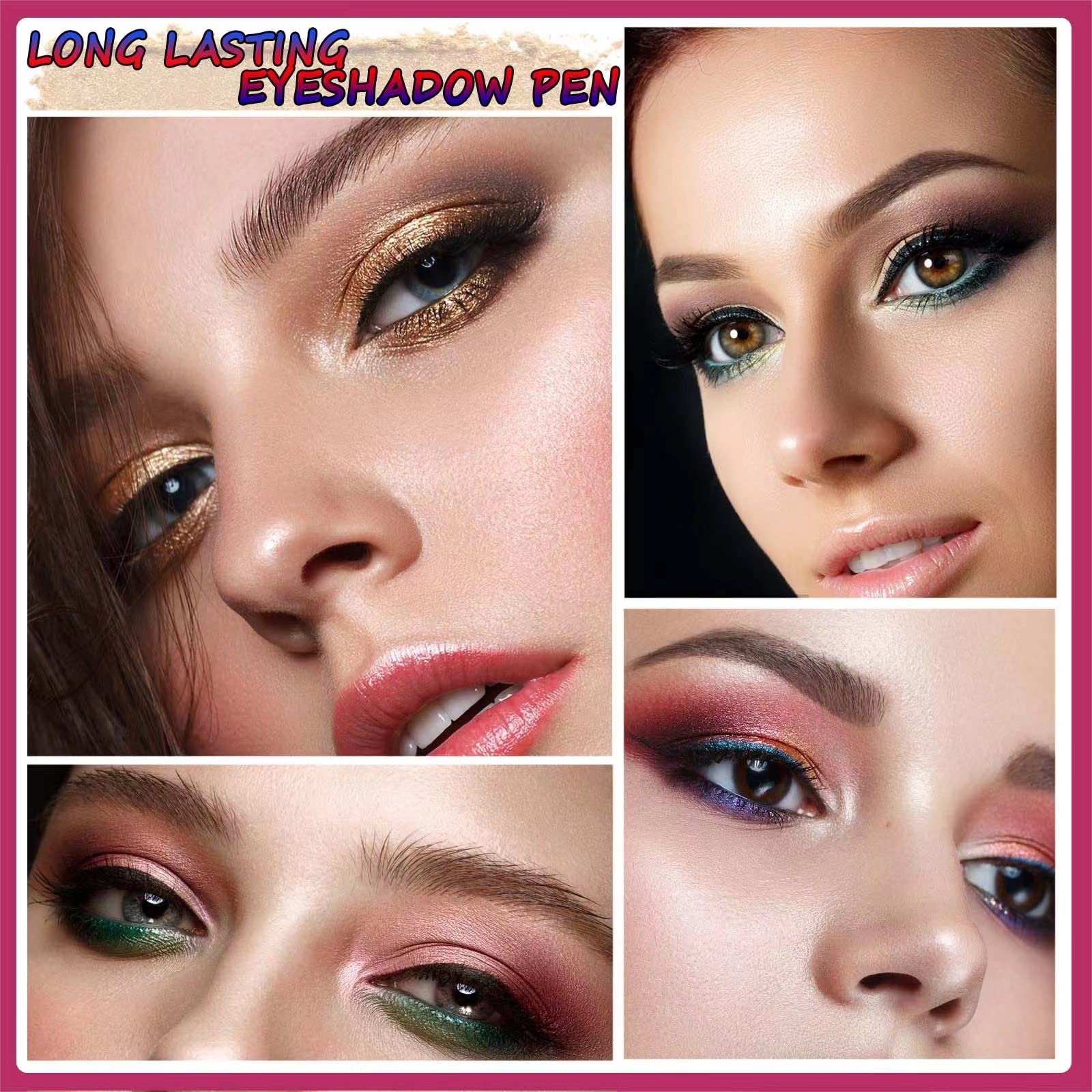 LGSZGDCN 12-shade palette for smoky, luminous, metallic looks.