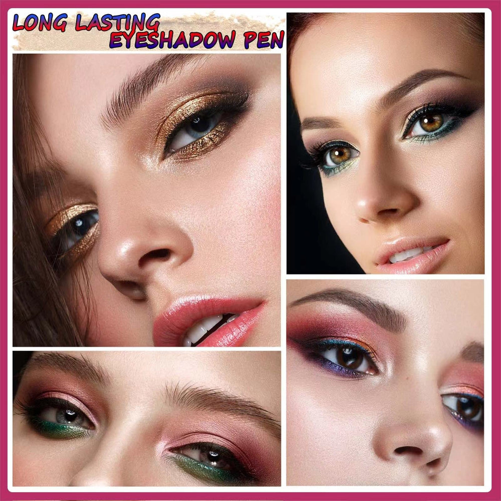 LGSZGDCN 12-shade palette for smoky, luminous, metallic looks.