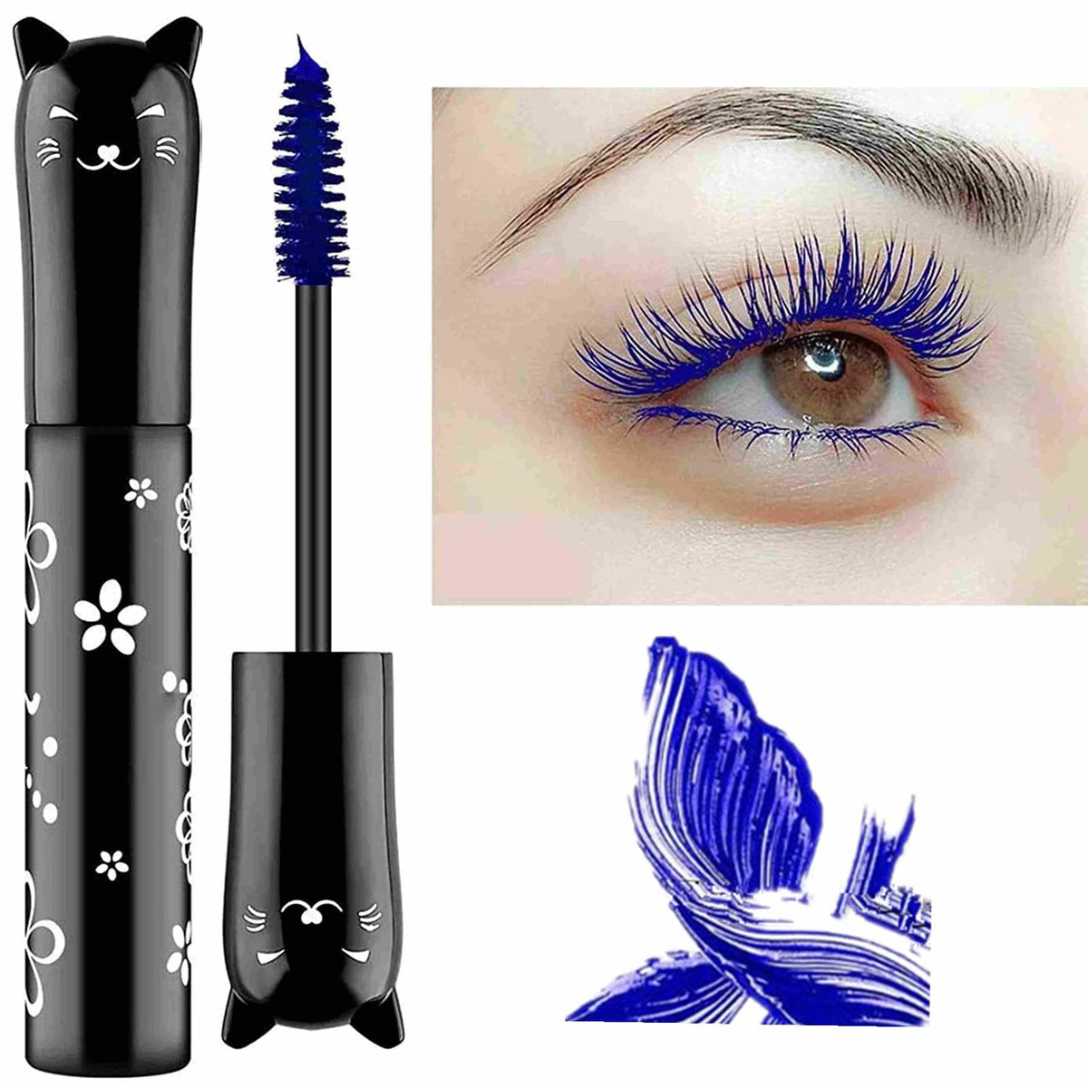 LGSZGDCN blue lashes mascara brush for dramatic volume and all-day wear.
