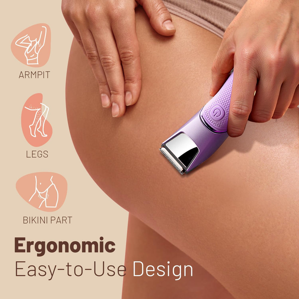 LGTGH bikini trimmer highlights ceramic blades for smooth shaving