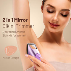 LGTGH bikini trimmer features R-angle design for safer bikini-area trims