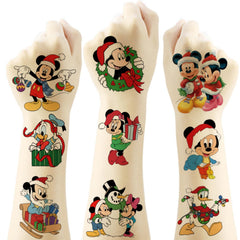 LHST Mickey Mouse temporary tattoos 20-sheets pack with bright designs for kid-friendly party favors