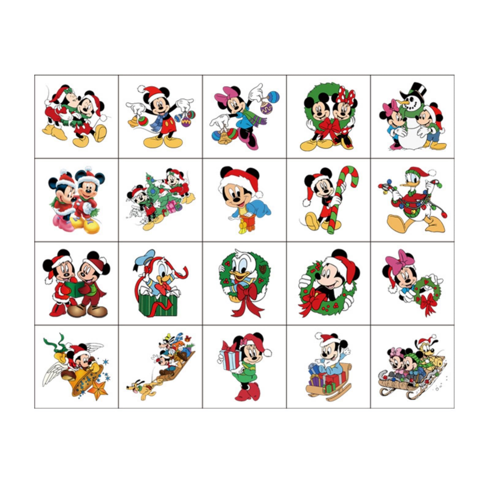 LHST Mickey tattoos are waterproof and skin-safe with non-toxic materials