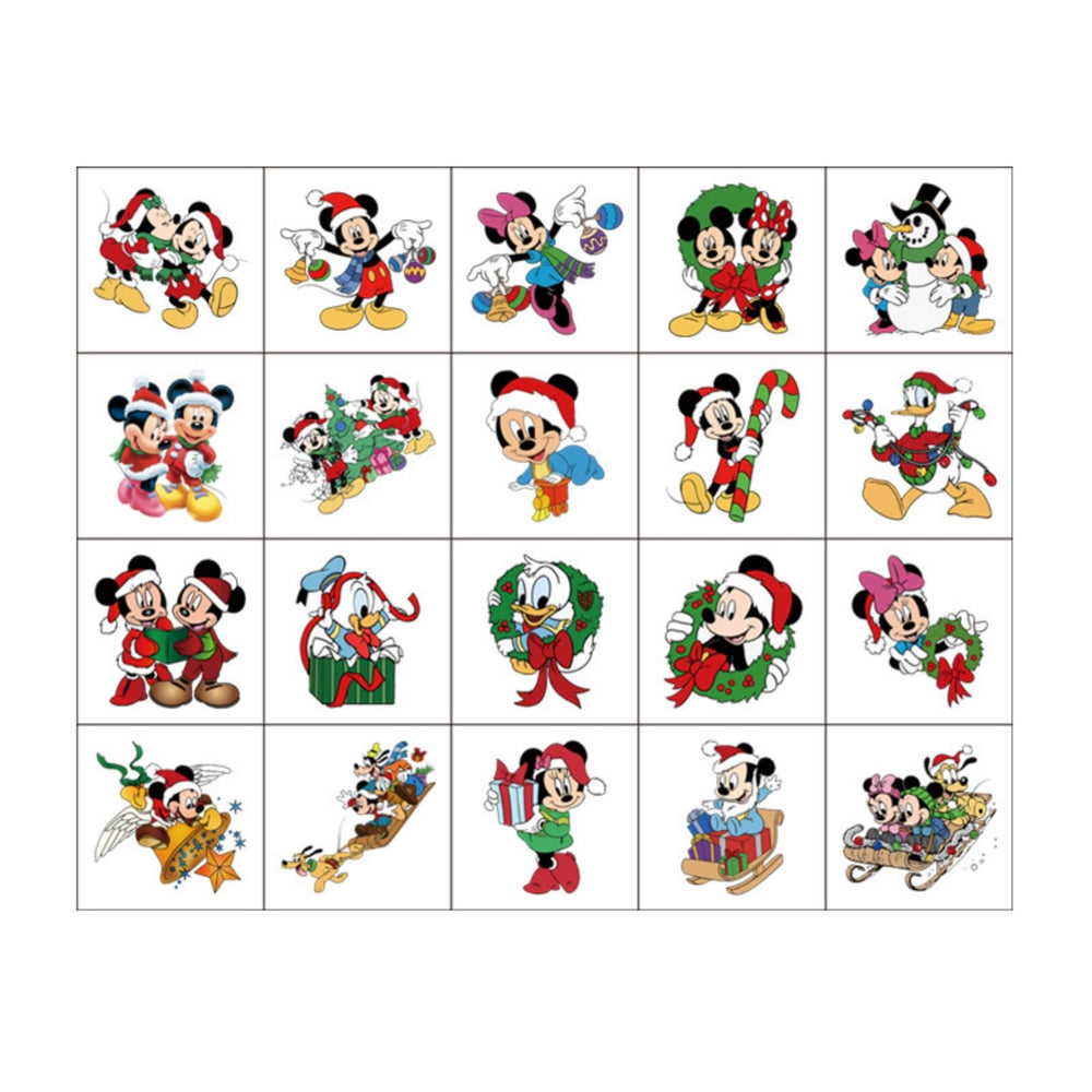 LHST Mickey tattoos are waterproof and skin-safe with non-toxic materials