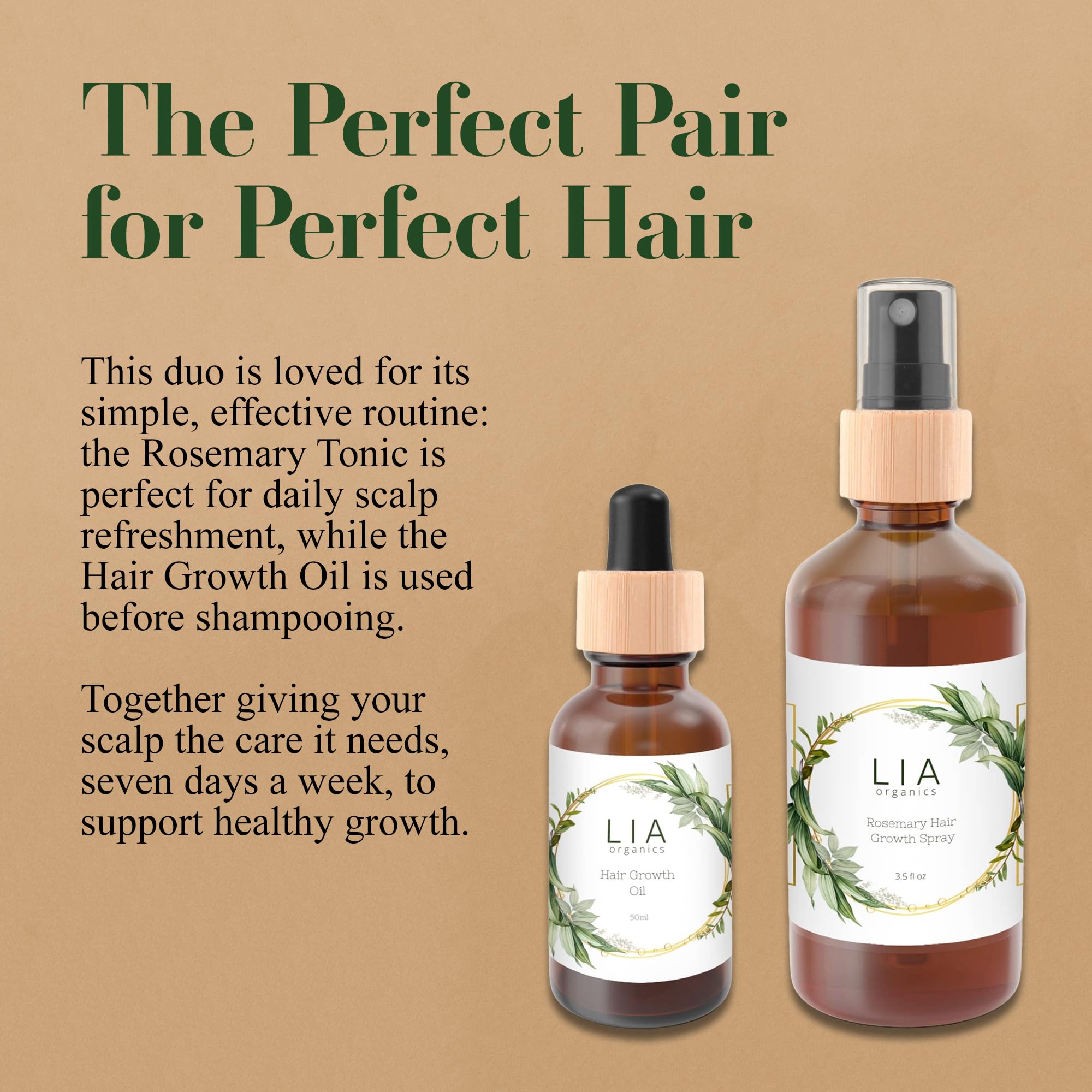Lia Organics rosemary aroma image conveys refreshing scent for daily mood.