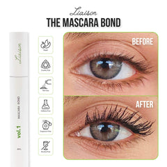 Liaison Mascara Bond during application demonstrates smooth glide for everyday wear