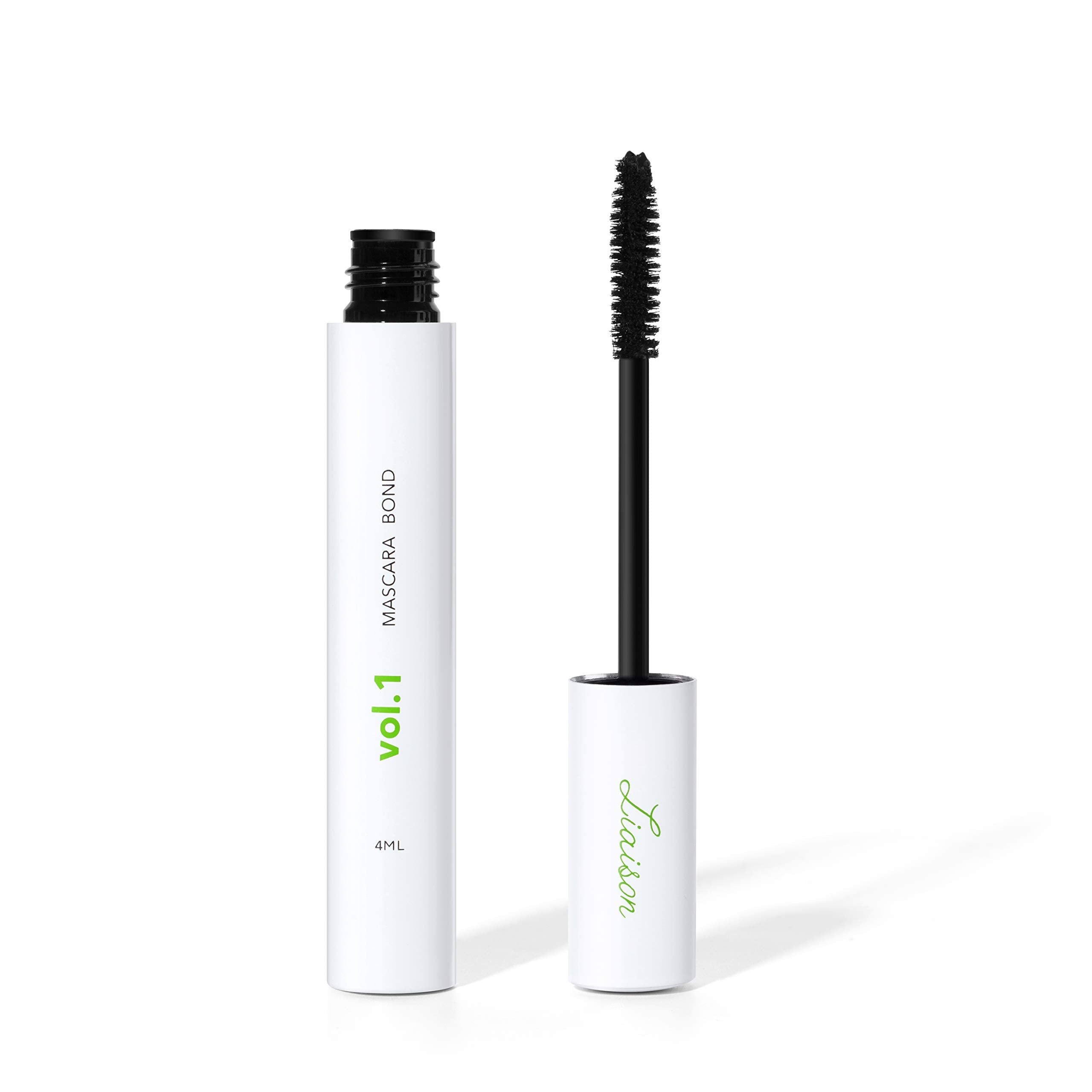 Liaison Mascara Bond packaging highlights serum-infused lash care