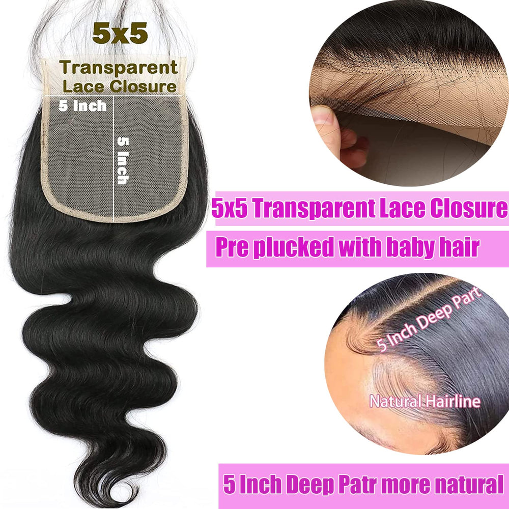 Liangya Hair pre-plucked baby hairs for realistic hairline and easy styling.