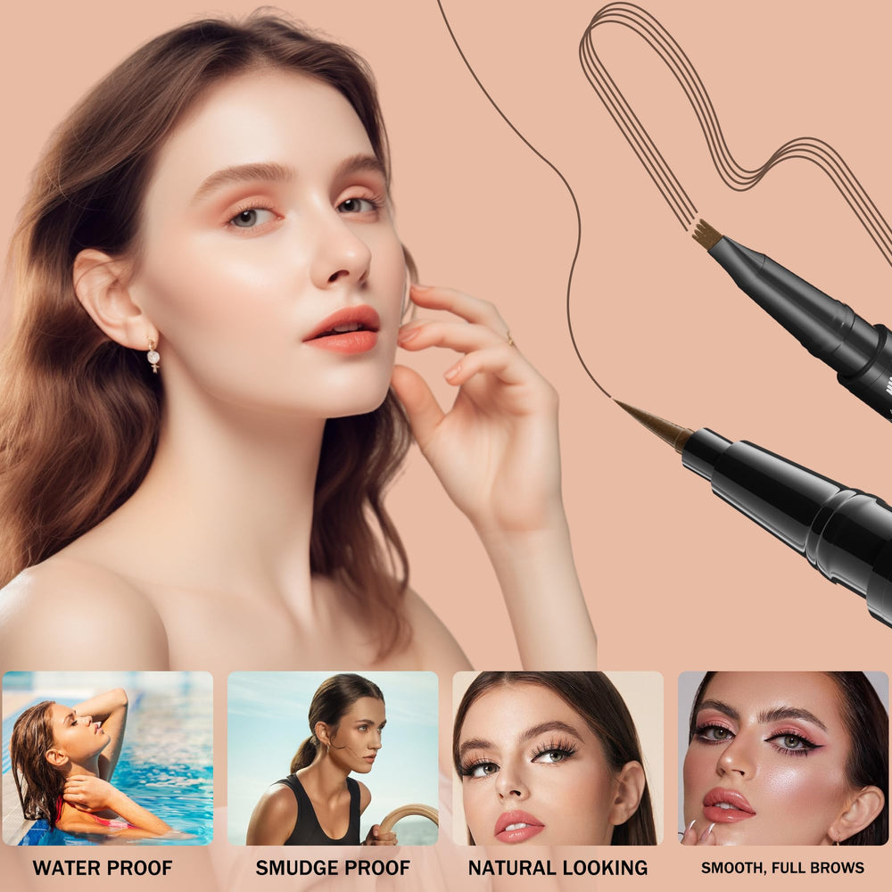 Liayozl microblading-eyebrow-pen dark-brown-shade matches natural brows