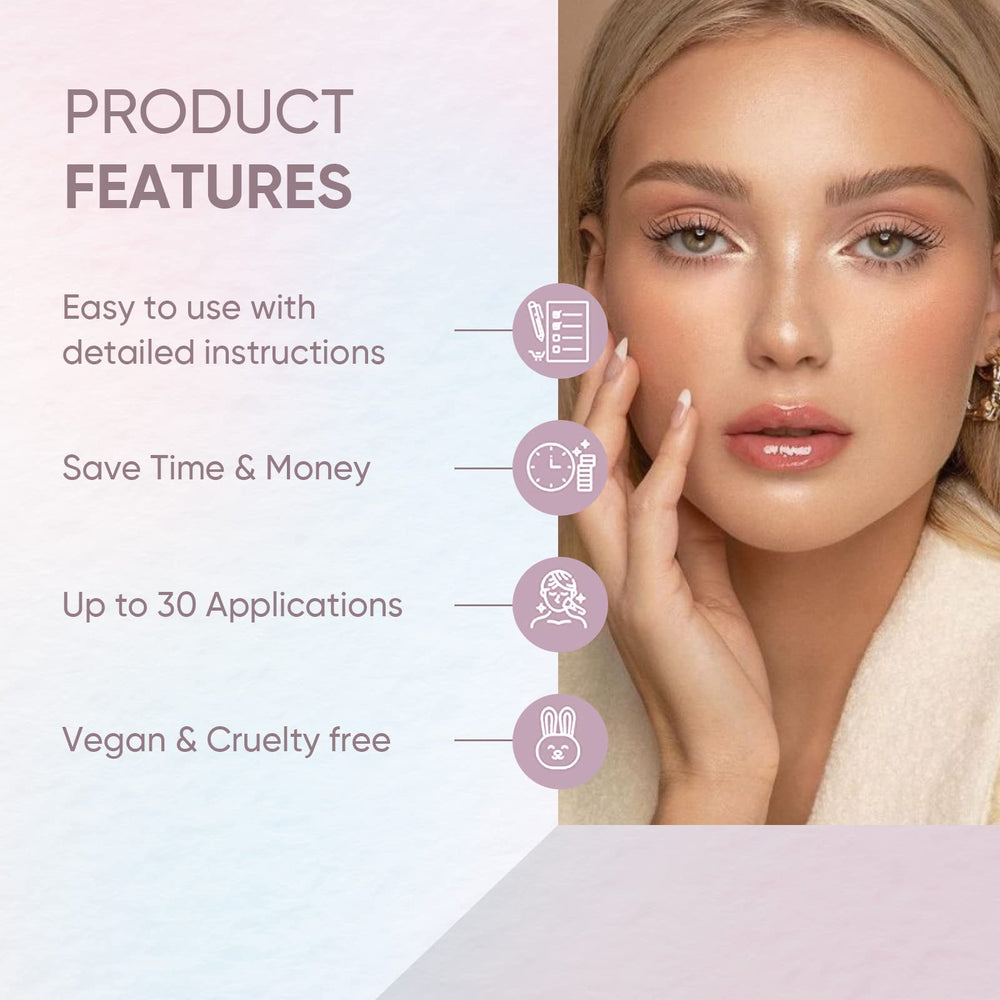 Libeauty 6-8 weeks results image hints at semi-permanent curl staying power.
