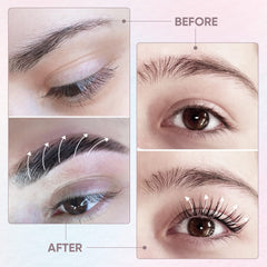 Libeauty Keratin Lotion for Lashes seen with soothing texture and skin-friendly notes.