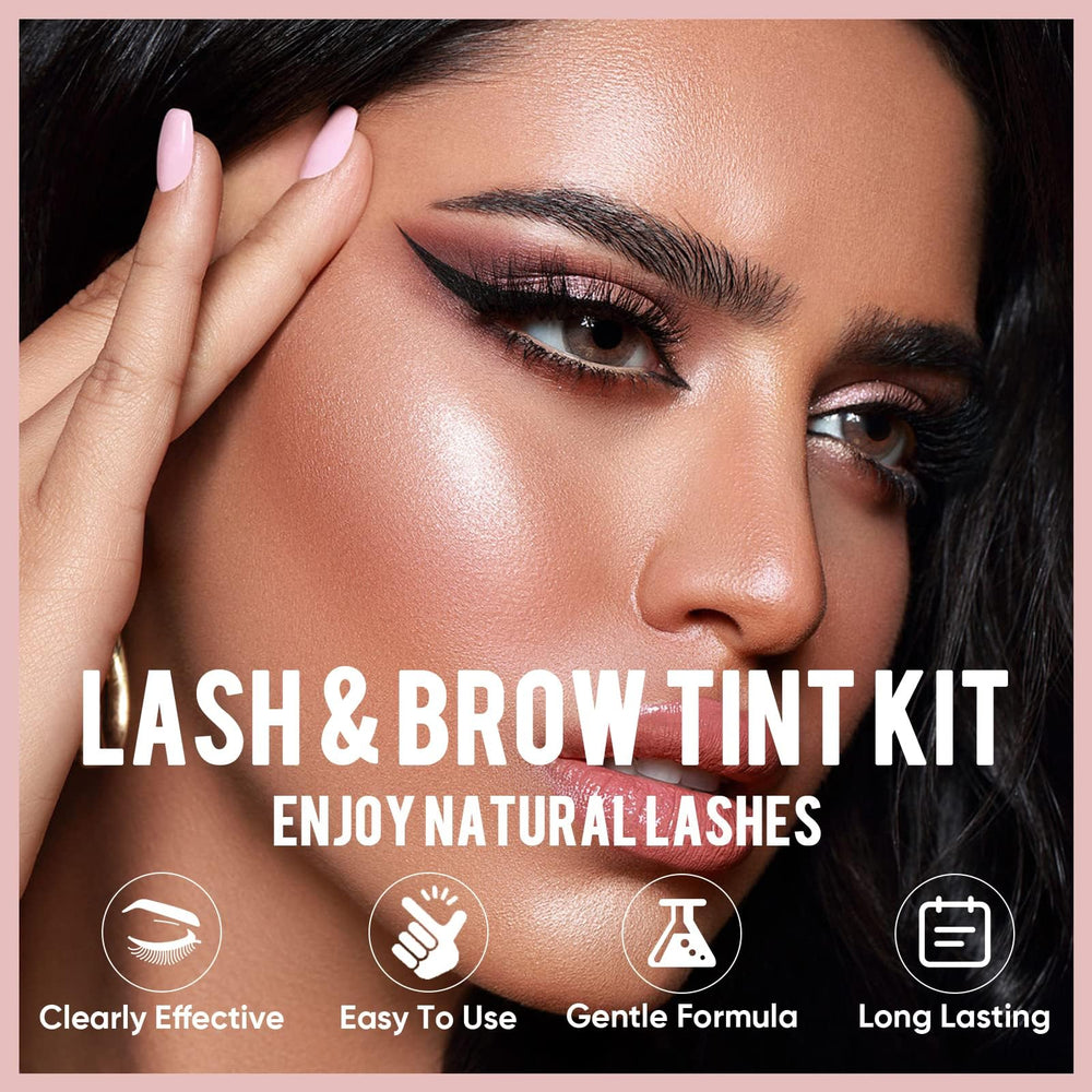 Libeauty Lash Color Kit box shows compact kit for salon or home use.