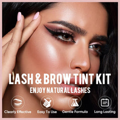 Libeauty Lash Color Kit box shows compact kit for salon or home use.