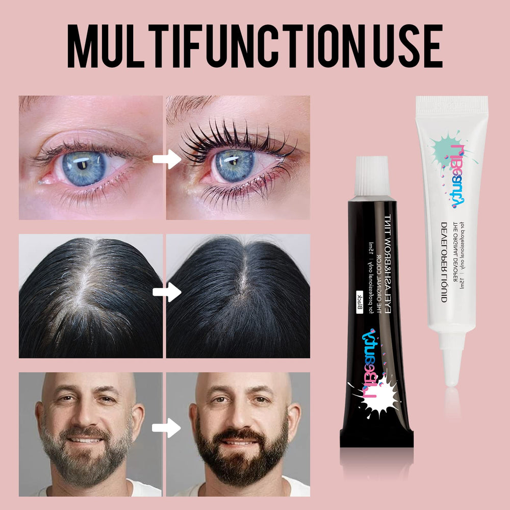 Libeauty kit tools and supplies image highlights all included items.
