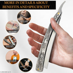 LIBERHAUS rust-resistant finish preserves performance through daily grooming routines