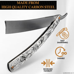 LIBERHAUS easy-clean one-piece blade design enables quick rinsing after use