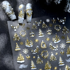 LIDUNANWU self-adhesive decals for quick, stylish nail art