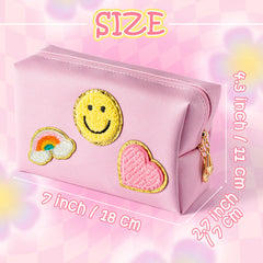 LieToi Preppy Patch bag rainbow pattern for cheerful organization on the go