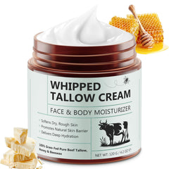 Liefiet Beef Tallow Skin jar demonstrates rich, hydrating balm for daily skin care.