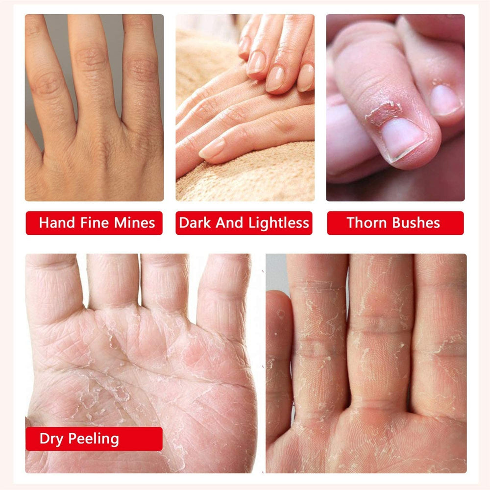 Liefiet Hand Peel Mask Moisturizing Gloves provides deep hydration for soft skin