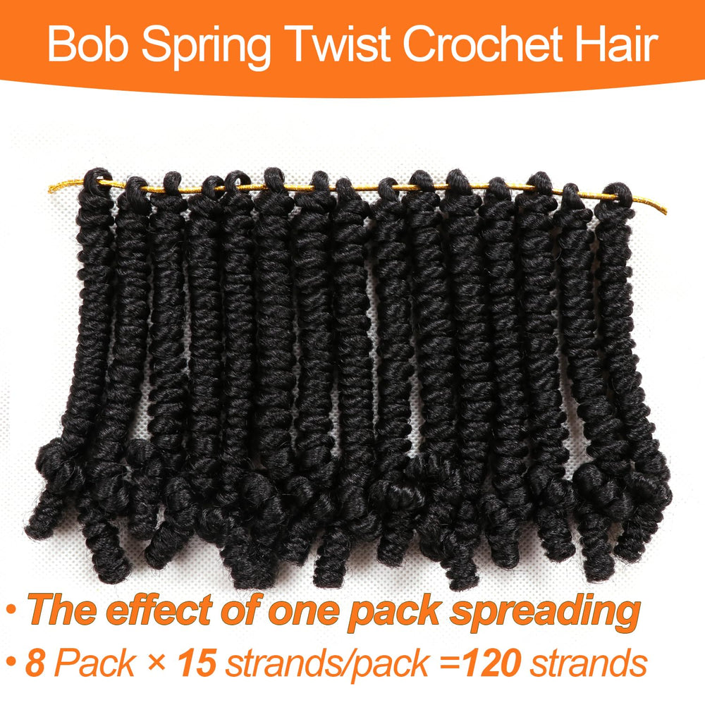 Lifabeauty pre-twisted crochet hair ideal for travel and events.
