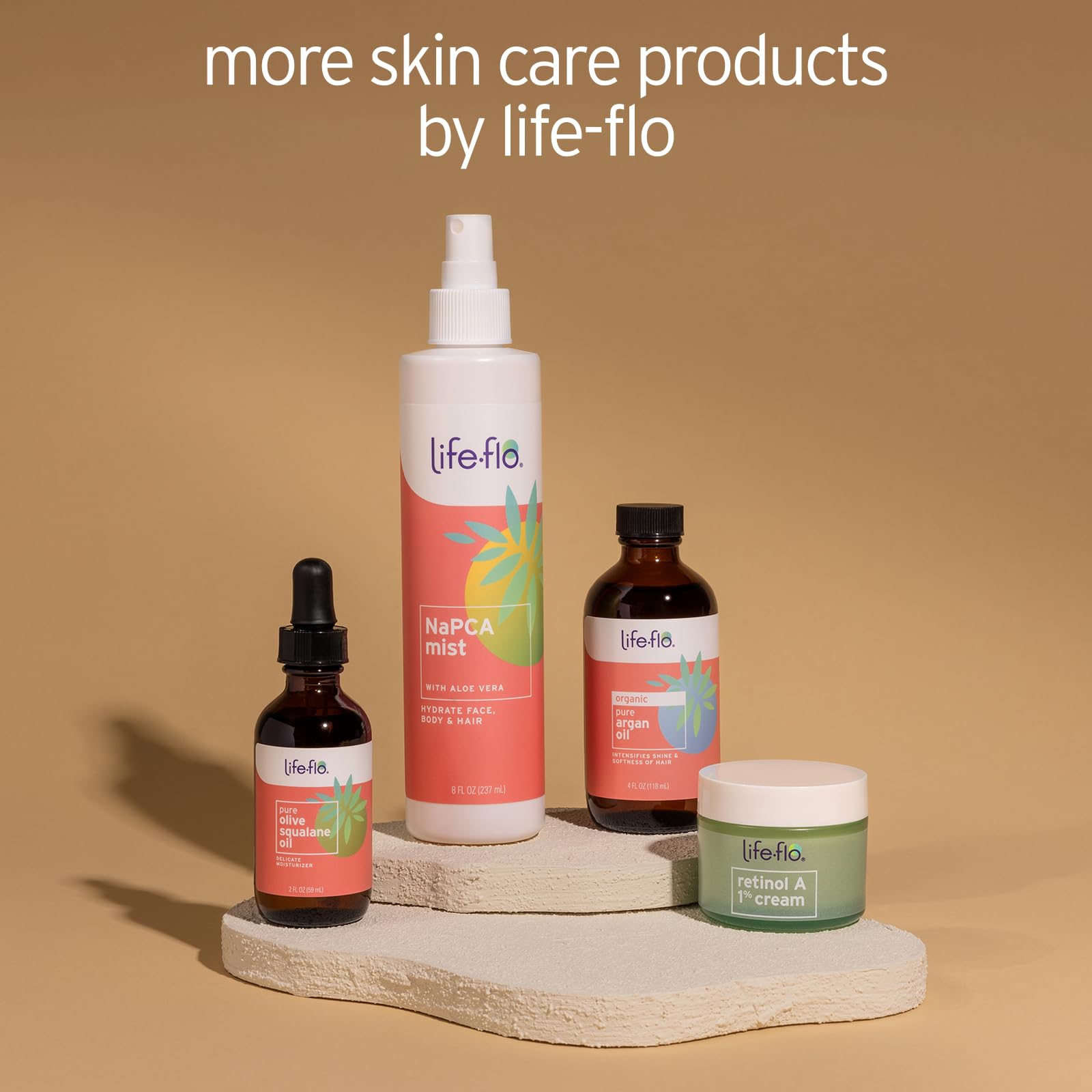Life-Flo NaPCA Seven-Ingredient, oil-free formula keeps it light.