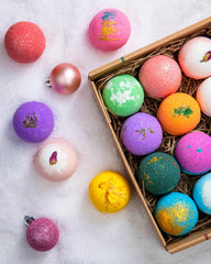 LifeAround2Angels handmade California bath bomb showcases artisanal quality.