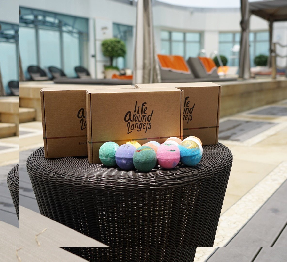 LifeAround2Angels varied scents suggest aromatherapy-inspired relaxation options.
