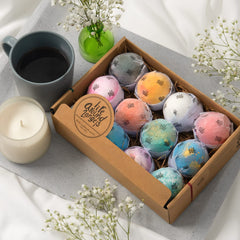 Lifearound2angels bath bombs individually wrapped ideal for gifting