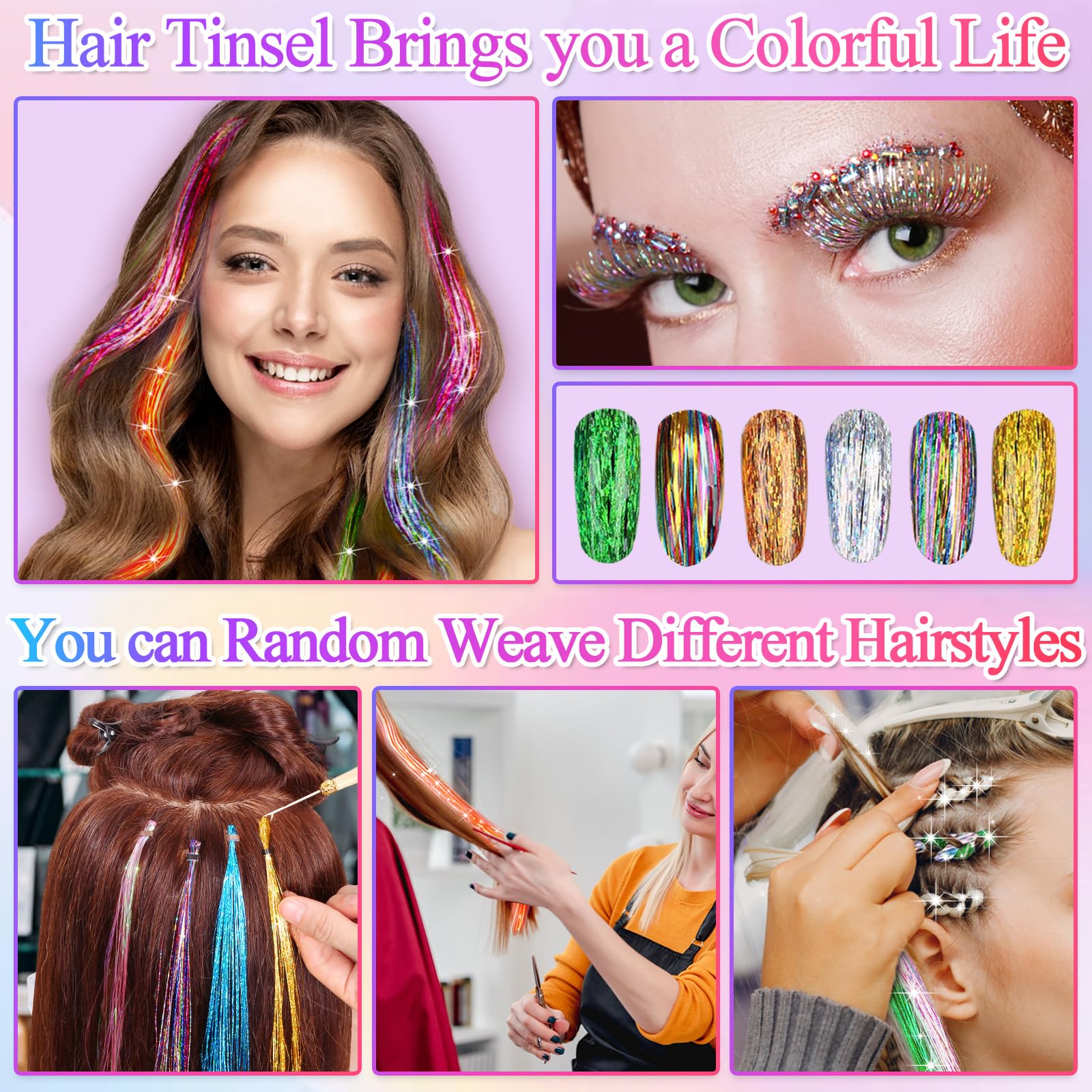 LifeisLuck ponytail hoop tools for quick updos