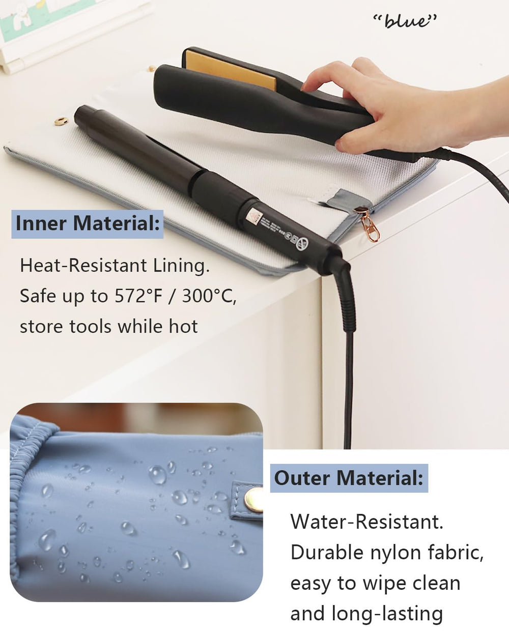 Lifeplus waterproof-nylon-pink emphasizes durable, easy-clean material resistant to bathroom humidity.