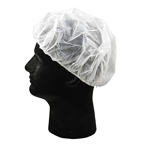 LIFESOFT hair net closeup shows breathable non-woven fabric for all-day comfort