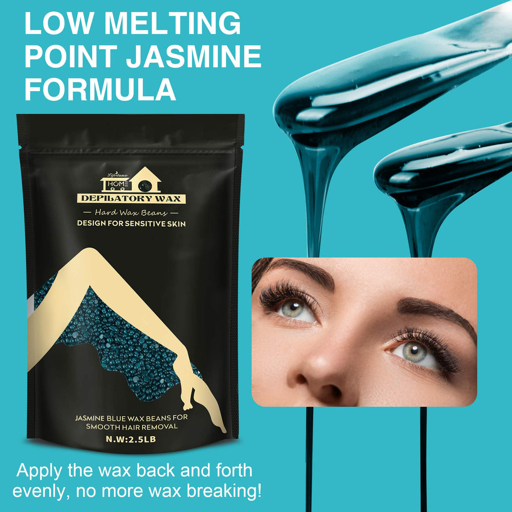 Lifestance at-home waxing setup demonstrating salon-like results at home