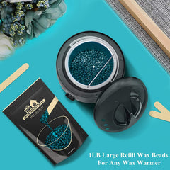 Lifestance Jasmine Wax Beads melt at lower temperature for comfortable application.