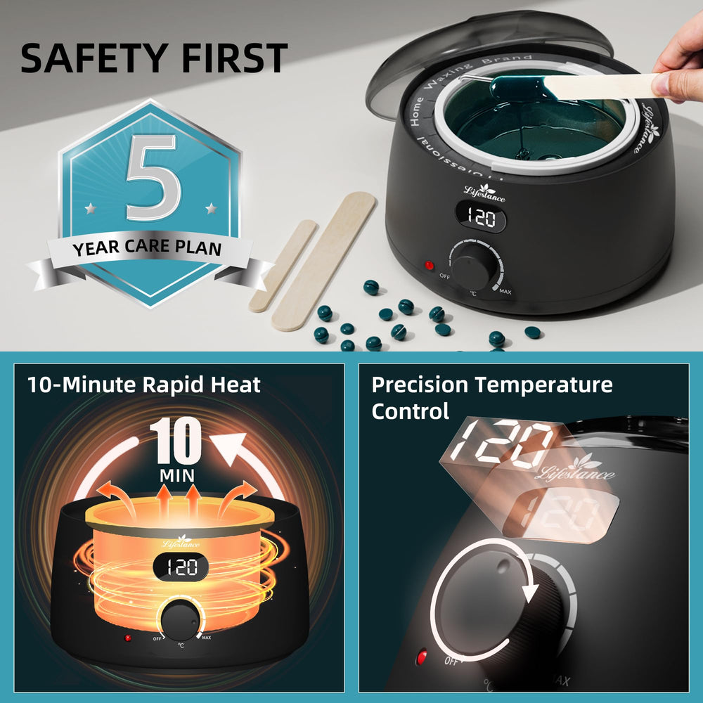 Lifestance L2 500ml capacity wax warmer ready for longer waxing periods