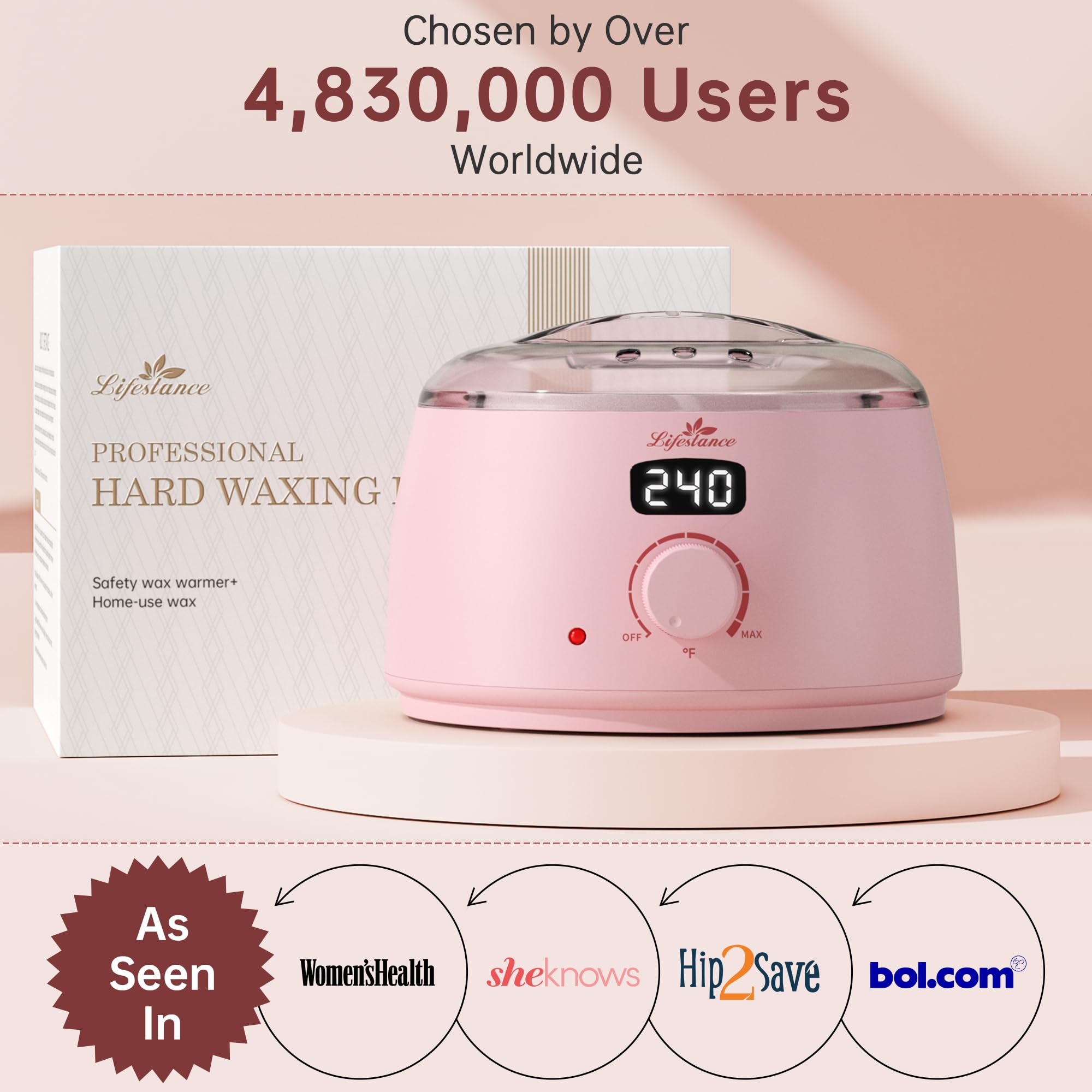 Lifestance all-in-one kit enables convenient at-home salon results.