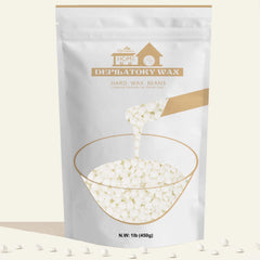 Lifestance Pearl White Wax Beads 1lb pack — gentle, salon-quality hair removal at home.