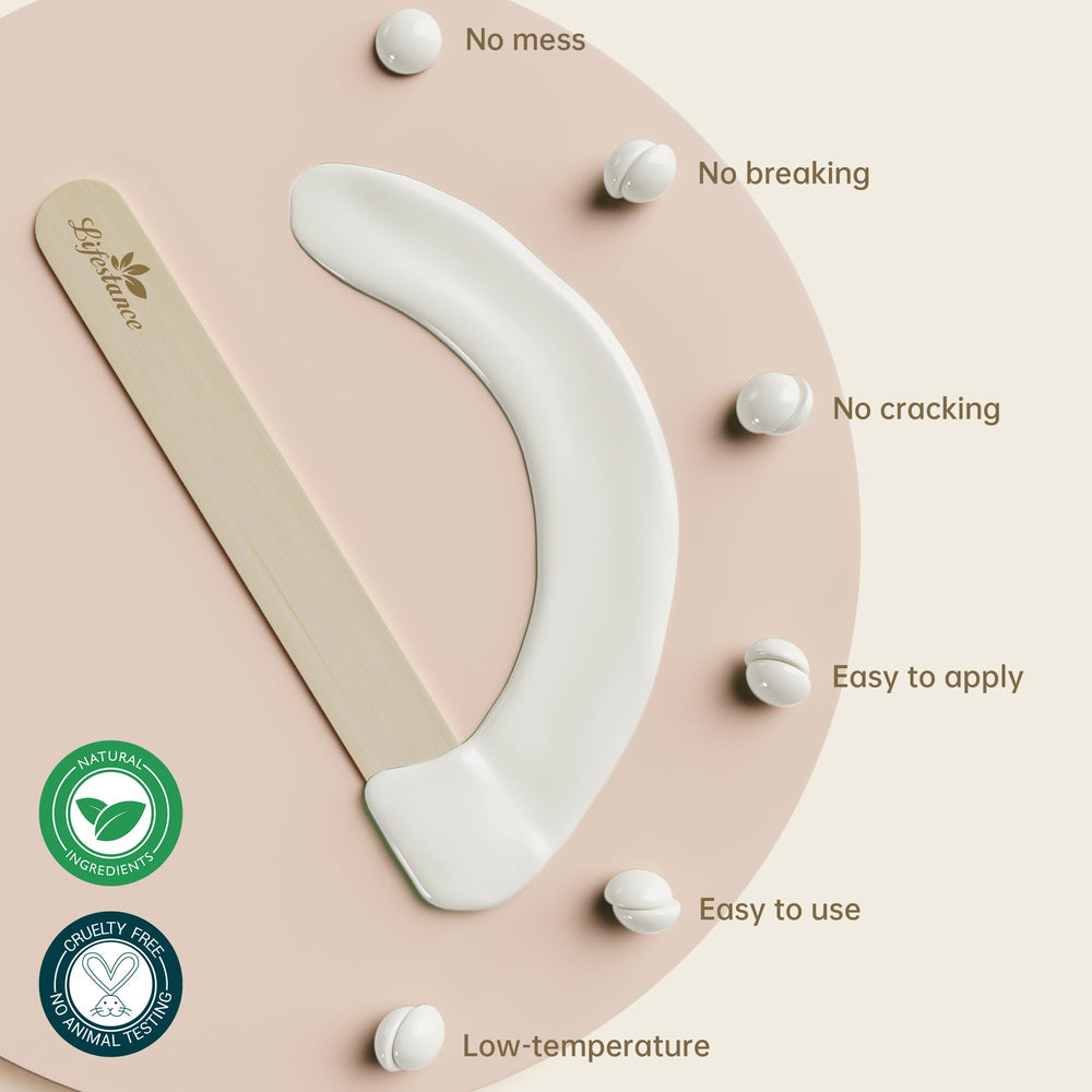Lifestance Pearl White Wax Beads brazilian bikini — effective hair removal for bikini area.