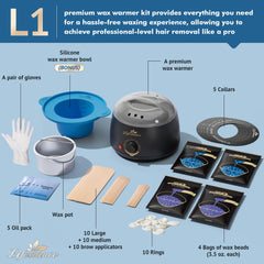 Lifestance silicone liner bowl: clean removal and easy wax cleanup
