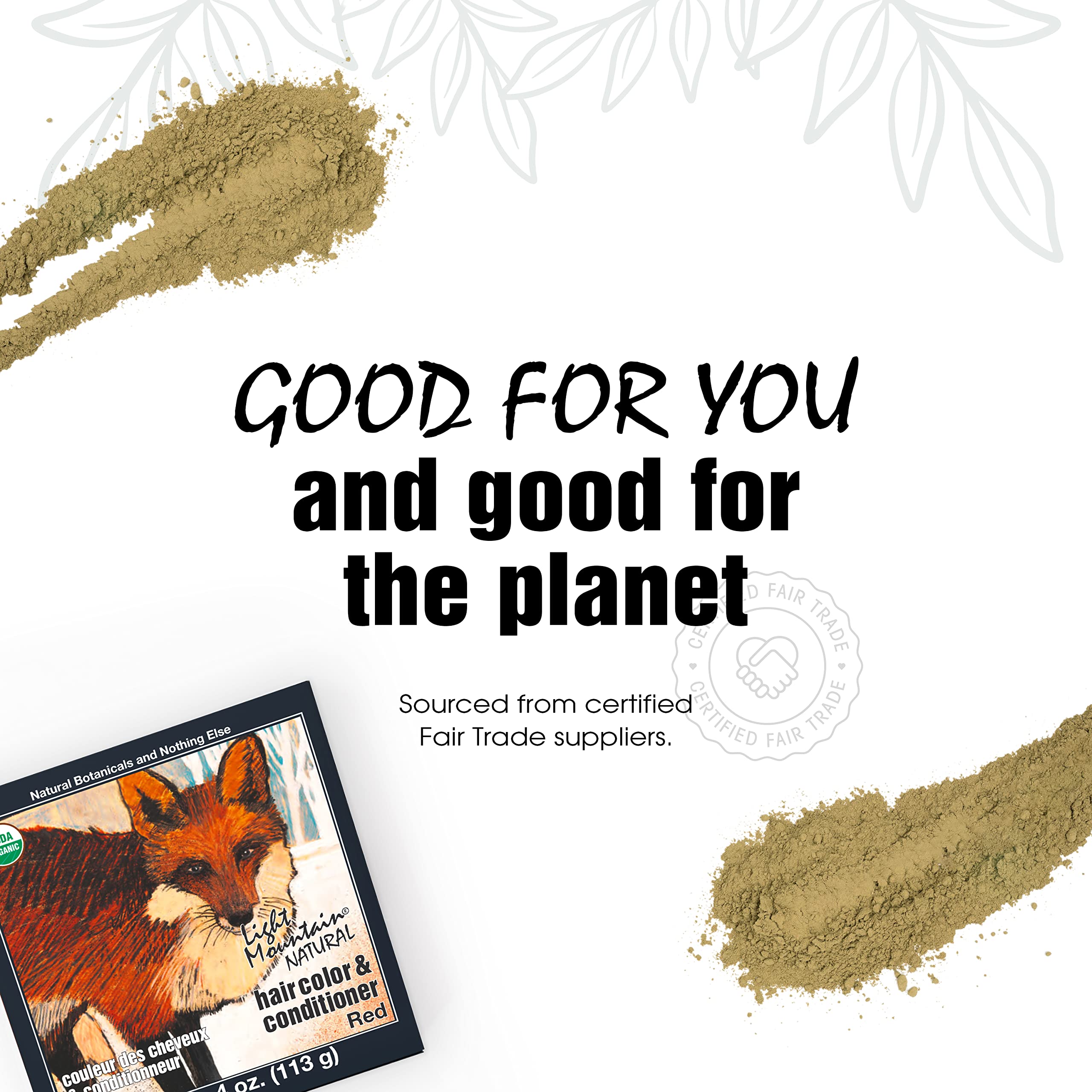 Light Mountain Henna Color 3-pack offers value and easy color maintenance.