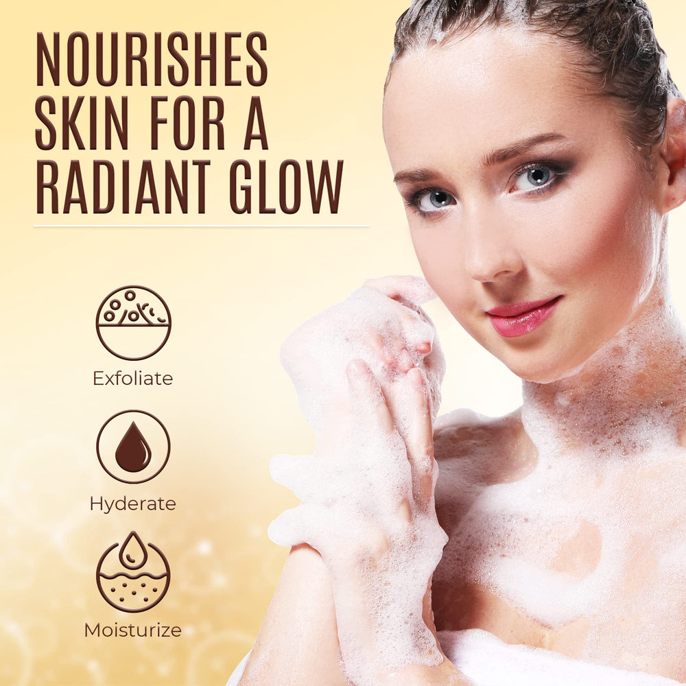 LightenUp Exfoliating Body Wash packaging shot showcases premium shower care.