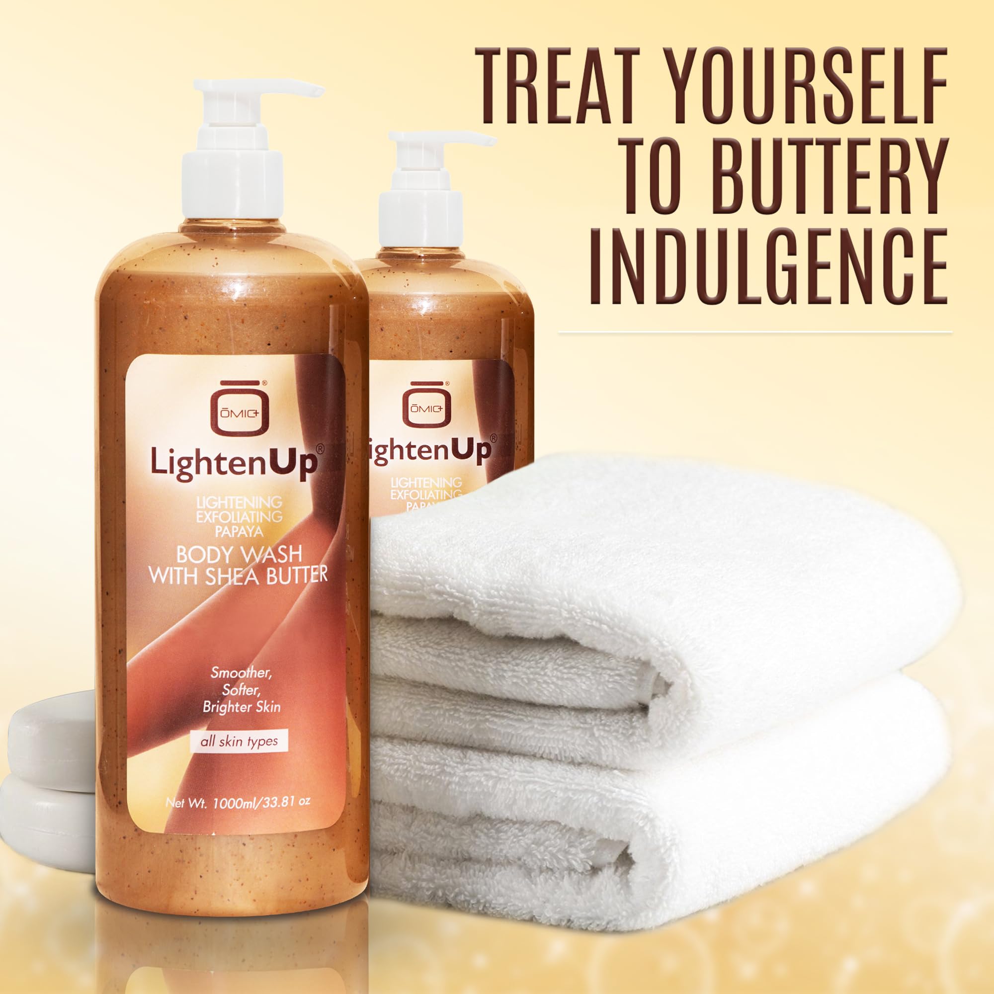 LightenUp Exfoliating Body Wash post-workout use demonstrates hydrating cleanse.