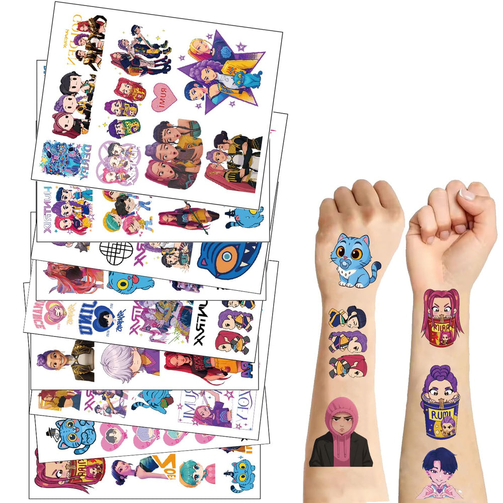 LightningStickers Demon Movie Hunters safety notes help parents check age suitability.