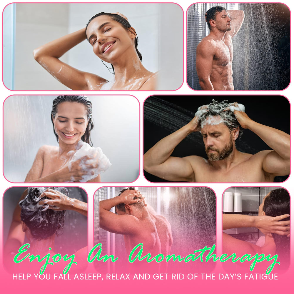 LIKEVOW shower-steamer-compact-pack image emphasizes convenient giftable set.
