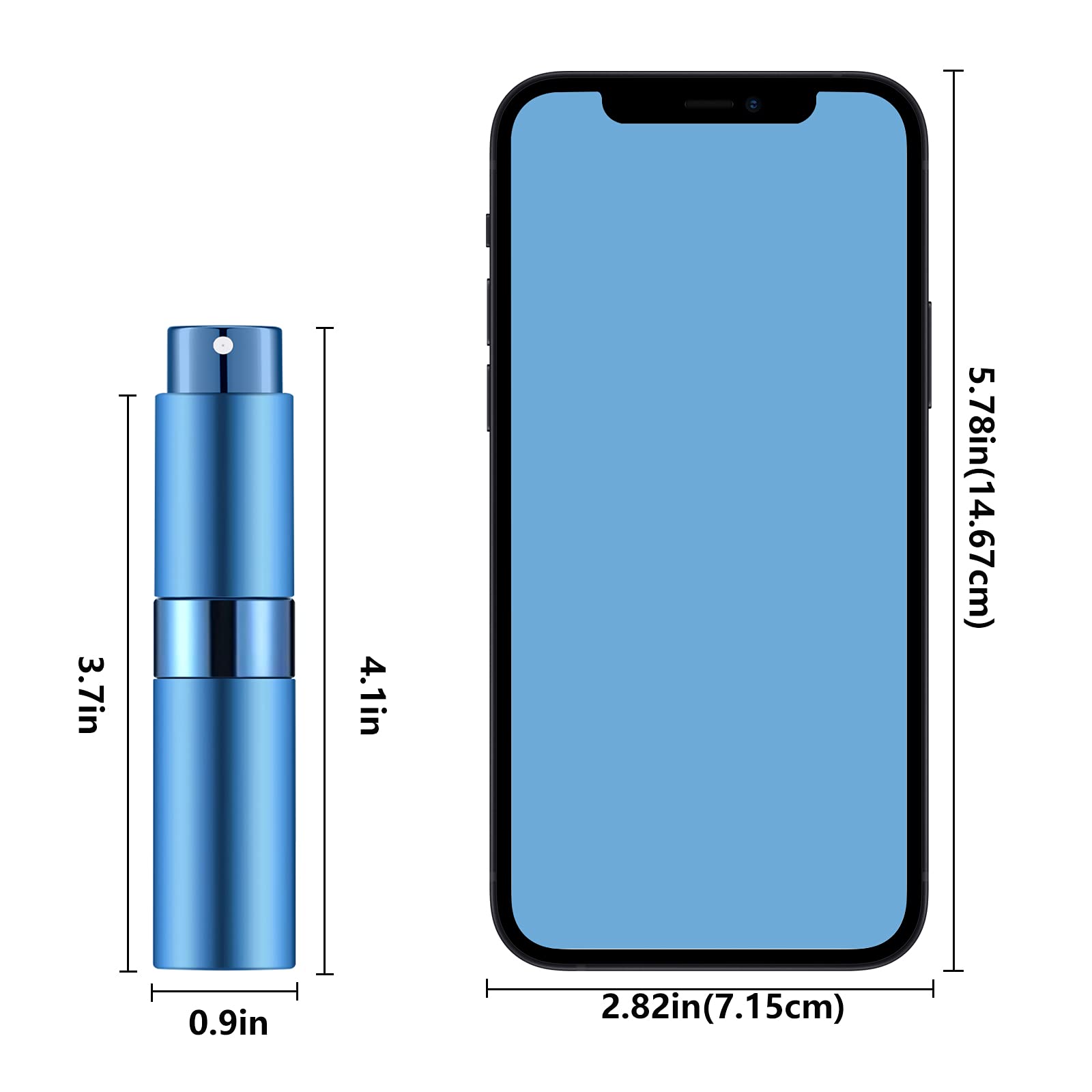 Lil Ray 8ml travel kit with funnel and dropper for easy refills