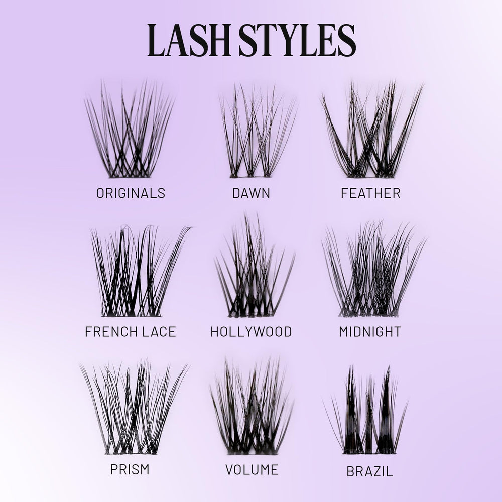 Lilac St Originals 10mm cruelty-free lashes for a guilt-free fashion choice.