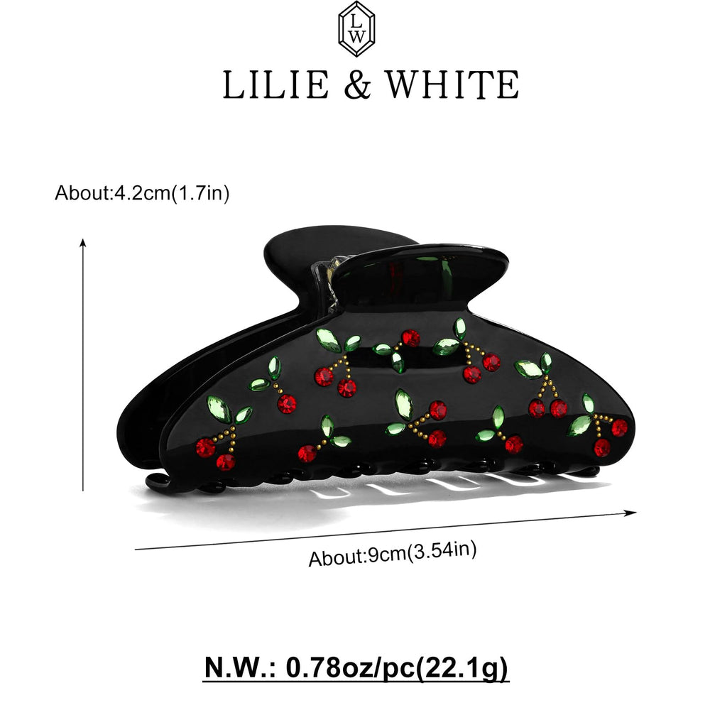 LILIE&WHITE clip suitable for all hair types, from straight to curly.