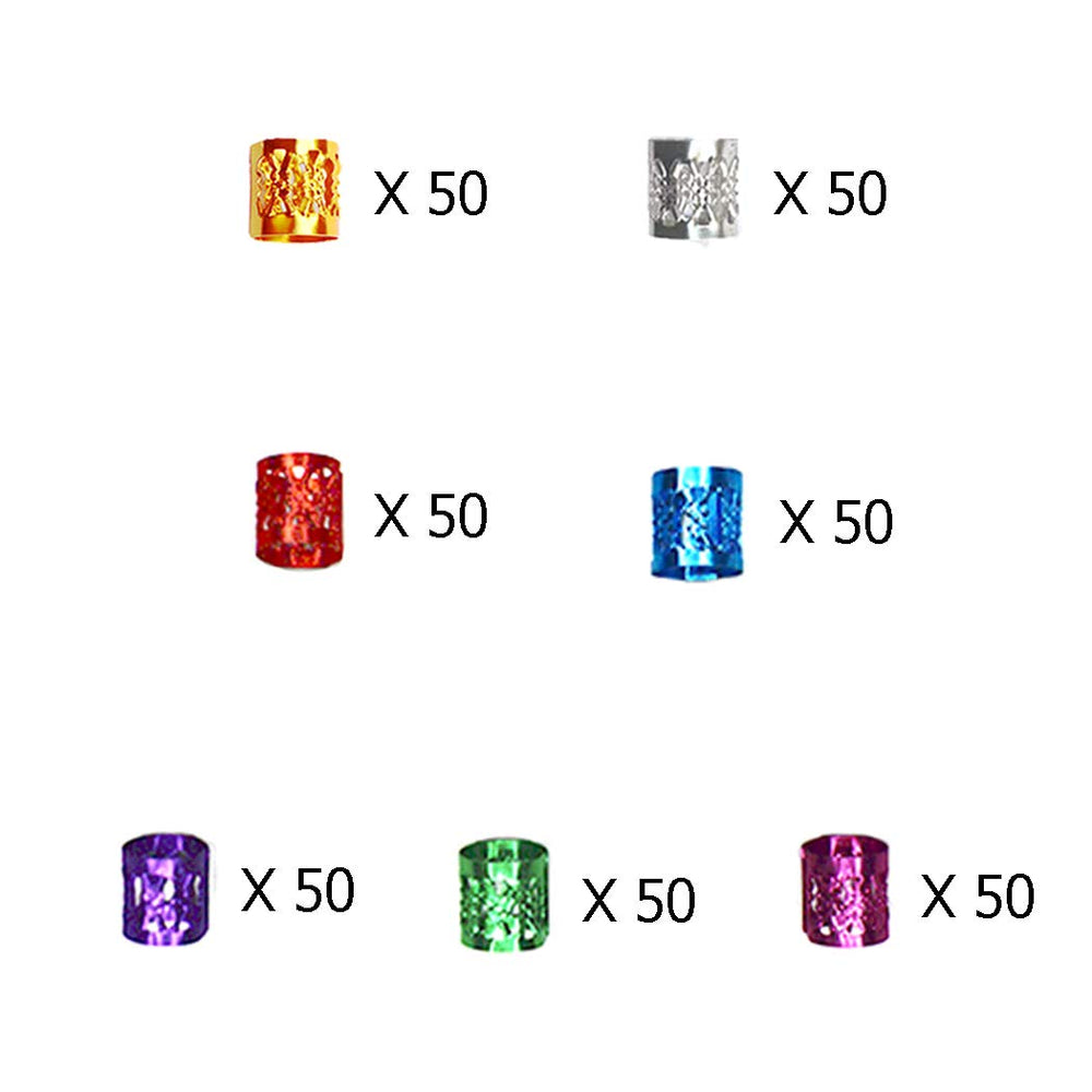 Liliyab adjustable aluminum braid cuffs fit hair volume easily